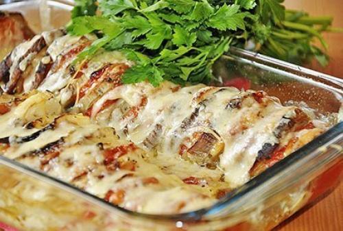 Овощи по-провансальски.   Эти запеченные овощи величают По-провансальски. 05