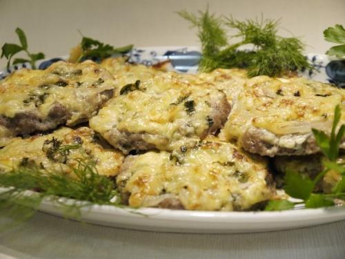 Мясные блинчики. Ингредиенты: