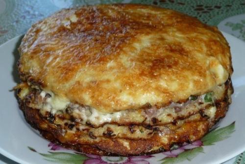 Капустный пирог. Автор: Юлия Голубева.