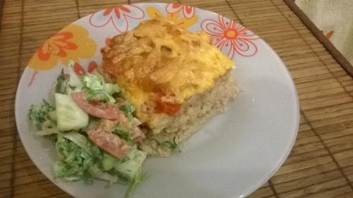 Обалденная запеканка.  Ингредиенты: