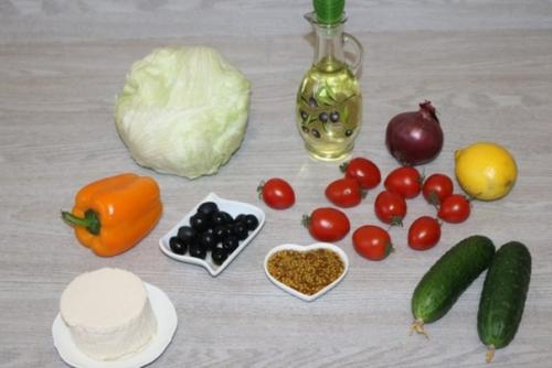 Салат Престиж. Ингредиенты: 01 Салат Престиж. Ингредиенты: 01