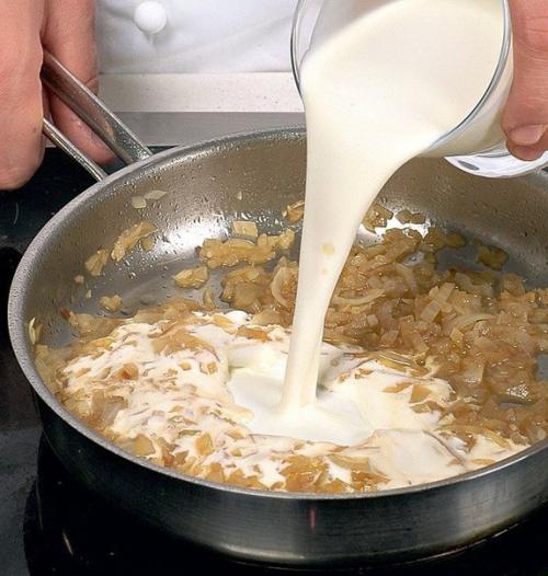 Фетучини с креветками в сливочном соусе. 02