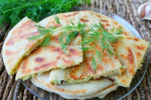 Картофельные лепешки на кефире.