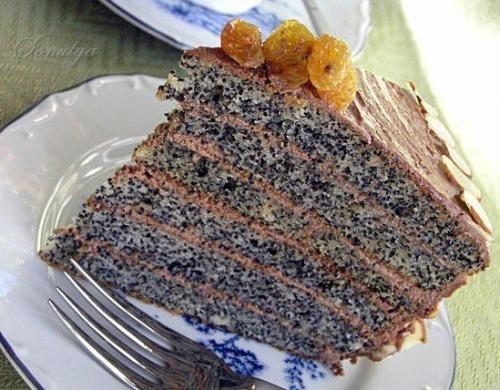 Торт Министерский.  Коржи: