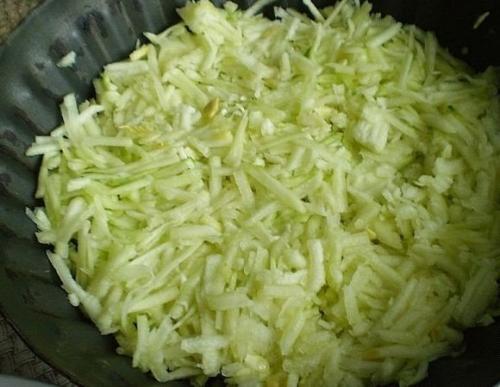 Нежная запеканка из кабачка. 02