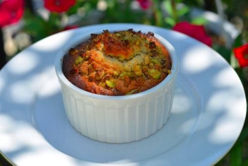 Творожные кексы с фисташками и грецкими орехами. 04