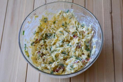 Рулетики из кабачка. 06