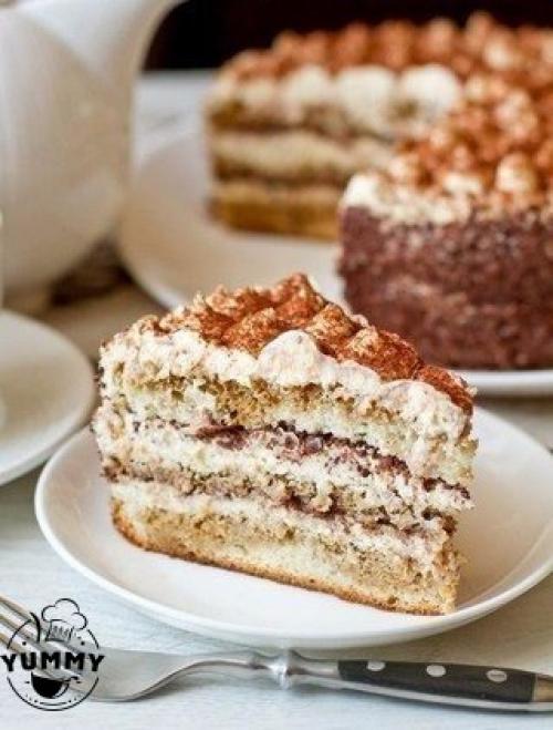 Торт Тирамису.  Ингредиенты: 01