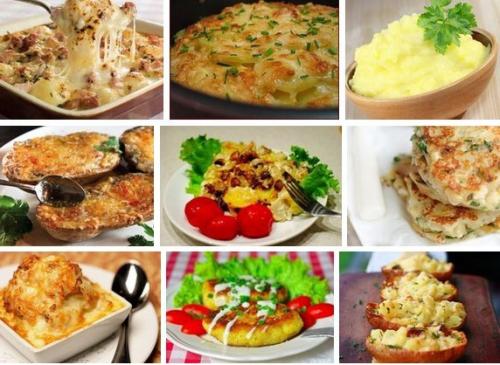 ? 10. Самых наивкуснейших блюд из картофеля?