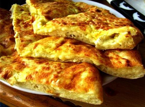 Хачапури по-грузински.  Ингредиенты: