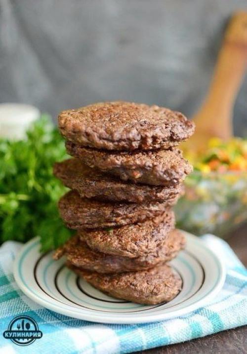 Печёночные котлетки. - Грамм 600 свиной печени;. 01 Печёночные котлетки. - Грамм 600 свиной печени;. 01