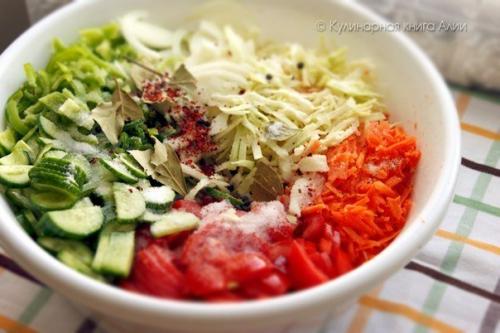 Салат Кубанский. Вам потребуется: 03 Салат Кубанский. Вам потребуется: 03