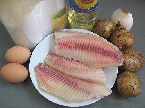 Рыба в картофельной корочке. 01