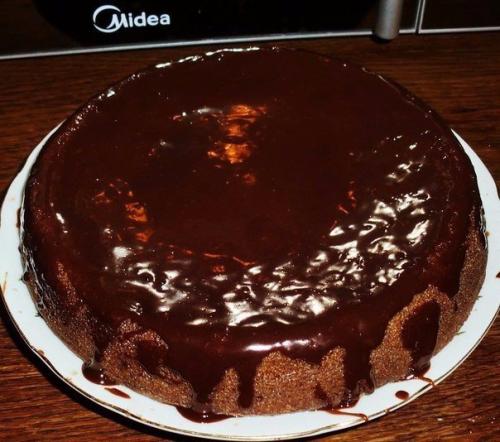 Шоколадный манник.  Ингредиенты: 01