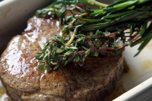 Говядина с розмарином, тимьяном и лаймом. 03