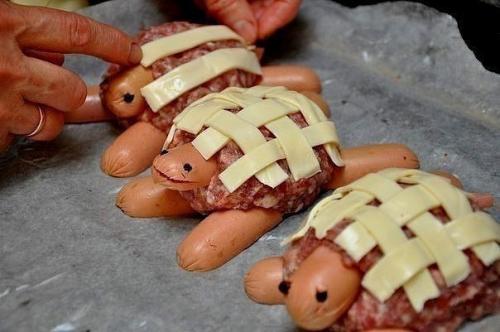 Котлеты Черепашки.  Ингредиенты: 04