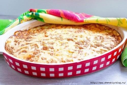 Нежное кабачковое суфле под сырной шапкой. 05 Нежное кабачковое суфле под сырной шапкой. 05