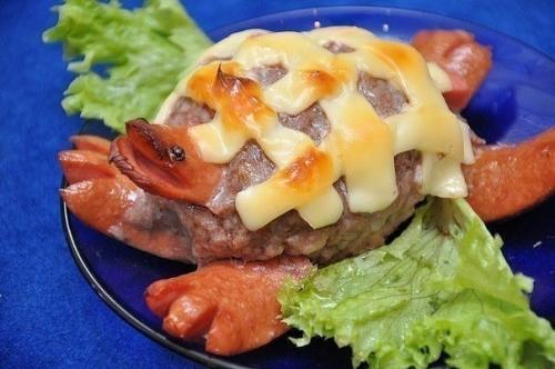 Котлеты Черепашки.  Ингредиенты: 05