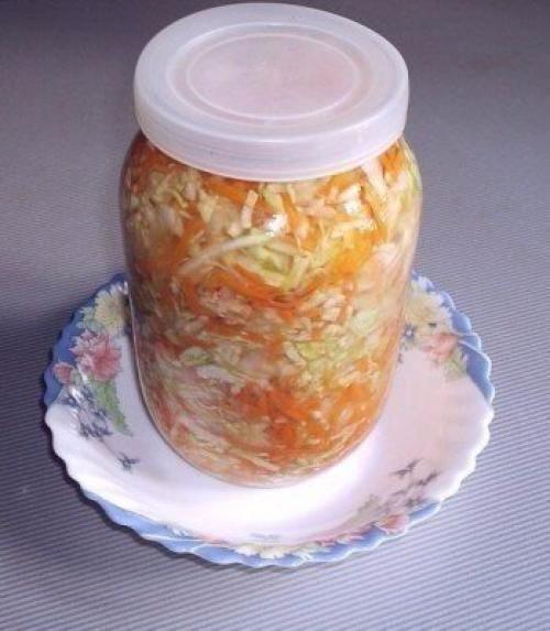 Вкусная капустка за сутки. 05