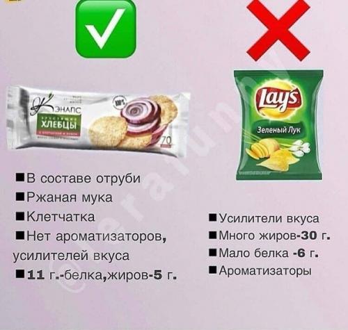 Вредные продукты и альтернативные варианты! 01
