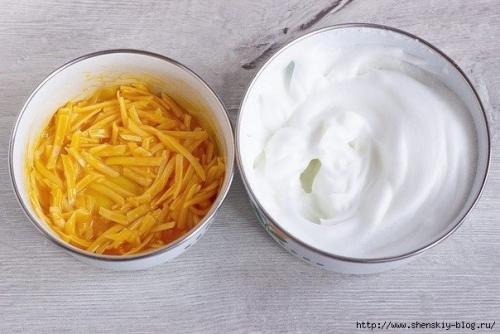 Нежное кабачковое суфле под сырной шапкой. 02 Нежное кабачковое суфле под сырной шапкой. 02