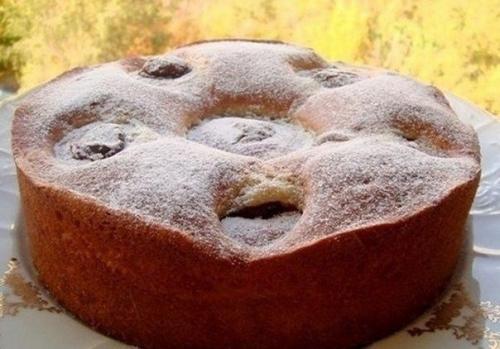 Пирог Яблочки с Шоколадом. 01