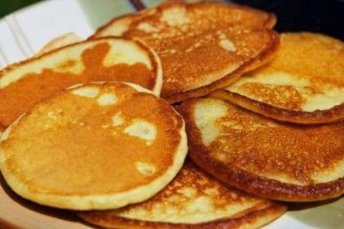 Банановые оладьи без муки.

