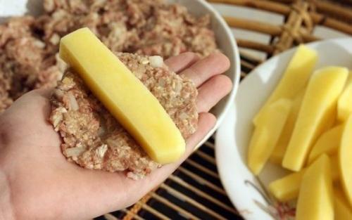 Котлетки Экономные.  Ингредиенты: 02