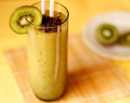 Фруктово - шоколадный коктейль. 01