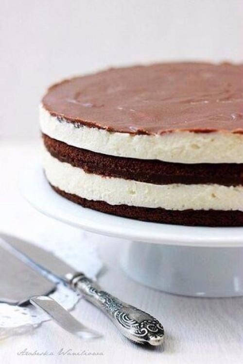 Торт Милка.  Ингредиенты: 01