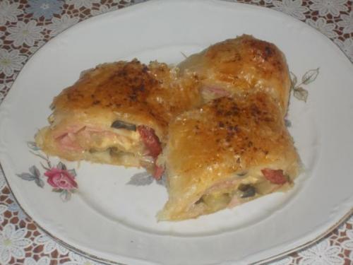 Голландский рулет.   Очень вкусное блюдо!