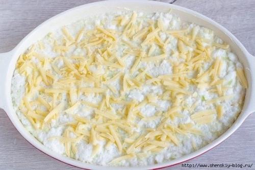 Нежное кабачковое суфле под сырной шапкой. 04 Нежное кабачковое суфле под сырной шапкой. 04