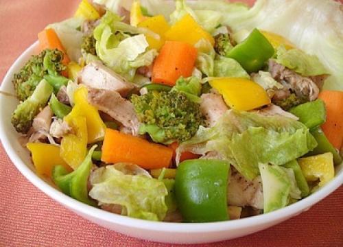 Топ - 6 диетических рецептов салатов из курицы. 02