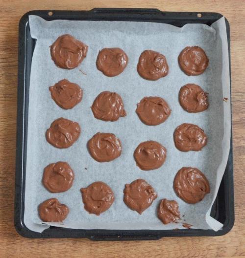 Шоколадное печенье со сливками. 04