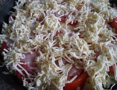 Нежная запеканка из кабачка. 06