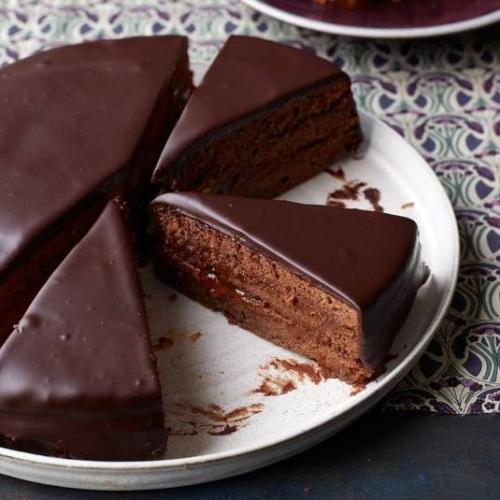 Шоколадный торт Захер от юлии Высоцкой.