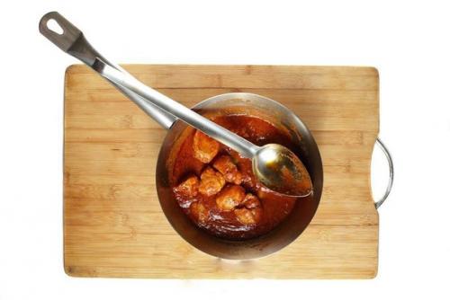 Мур ханди - курица, тушенная со специями, томатами и сливками. 02