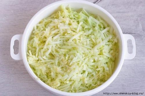 Нежное кабачковое суфле под сырной шапкой. 01 Нежное кабачковое суфле под сырной шапкой. 01