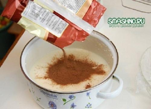 Интересный творожный десерт. 04