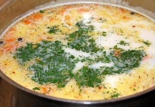 Нежнейший сырный суп с курицей. 04