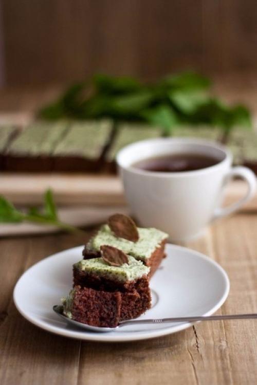 Торт  и Шоколад - безумное удовольствиеМята. 08