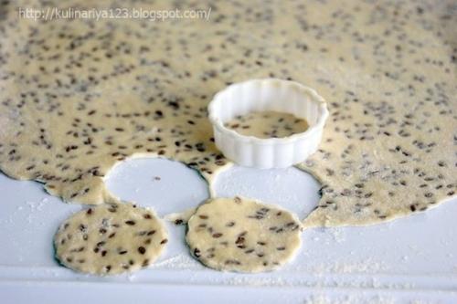 Крекеры с семенами льна (очень вкусные). 05