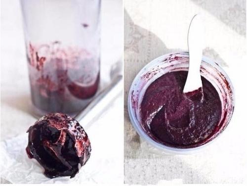 Черничные макарон.  Ингредиенты: 02