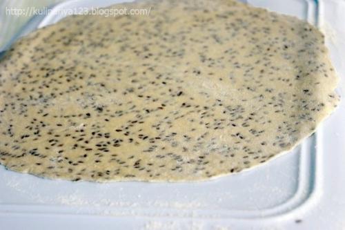 Крекеры с семенами льна (очень вкусные). 04