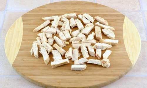 Салат с курицей и яичными блинчиками? 01