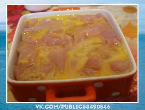 Потрясающе.  Диетическая запеканка с курицей и тыквой. 03