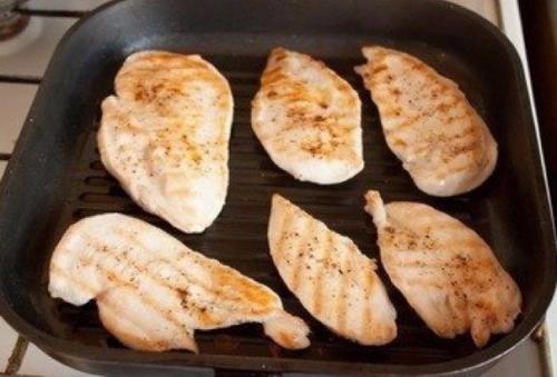 Салат Цезарь с курицей. 02