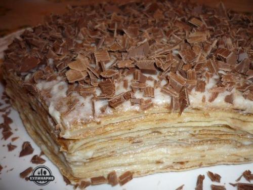 Нежнейший блинный тортик.