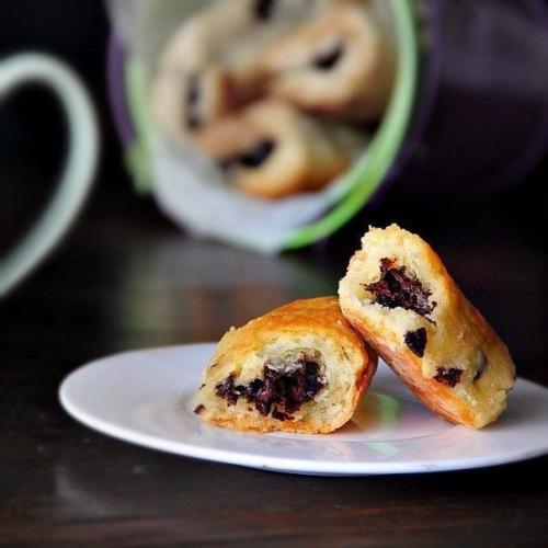 Шоколадные булочки за полчаса. 05