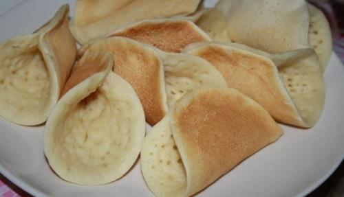 Арабские блинчики.  Ингредиенты: 04